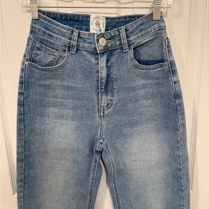 Hello Molly Light Blue Wide Leg Jeans